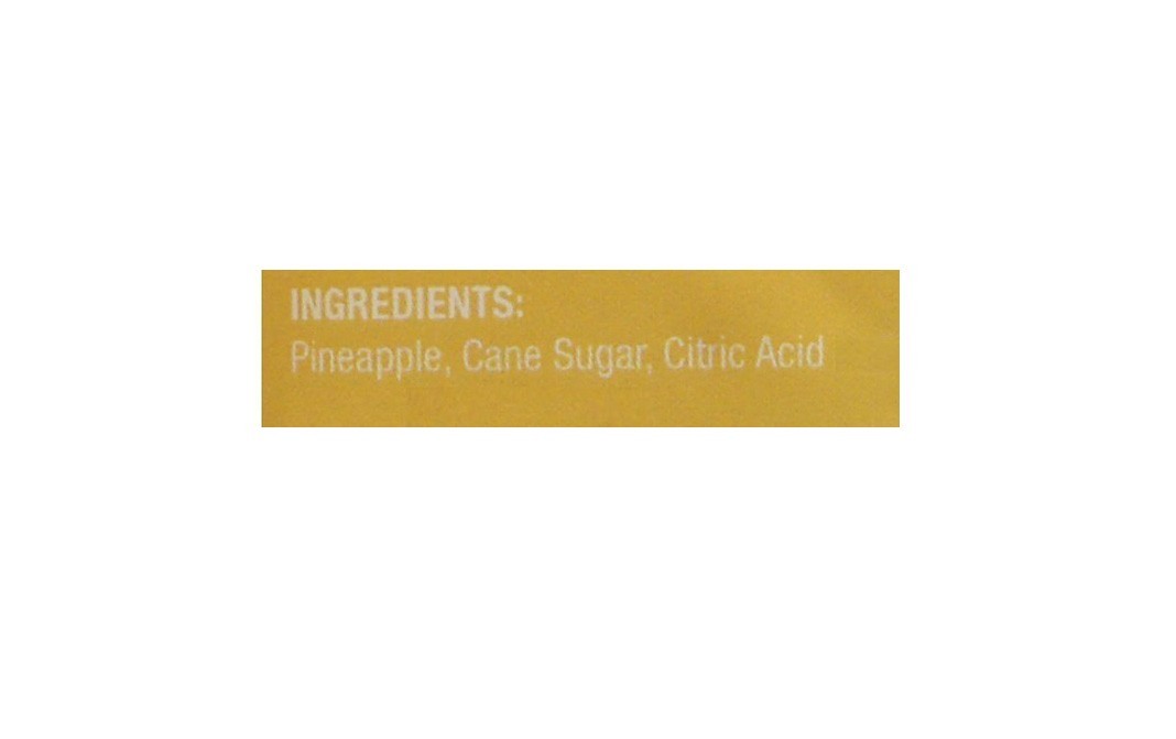 Flyberry Gourmet Dehydrated Pineapple    Plastic Jar  500 grams